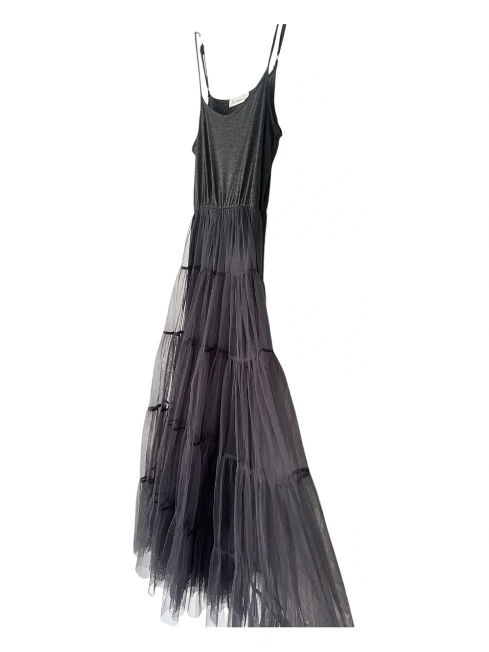 O2 Collection Layered Tulle Maxi Dress | Cottagecore | Whimsy Goth - Picture 2 of 10